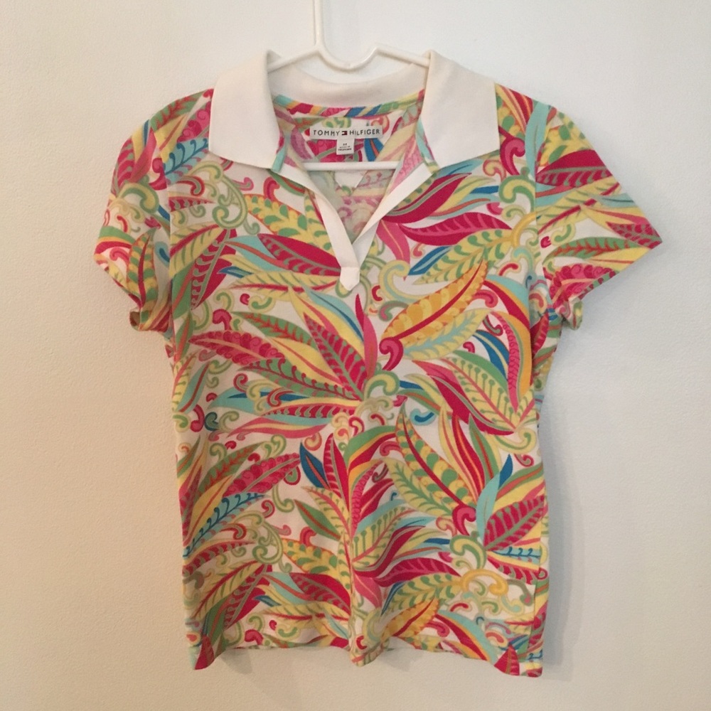 Tommy Hilfiger Short Sleeve Collared Shirt M